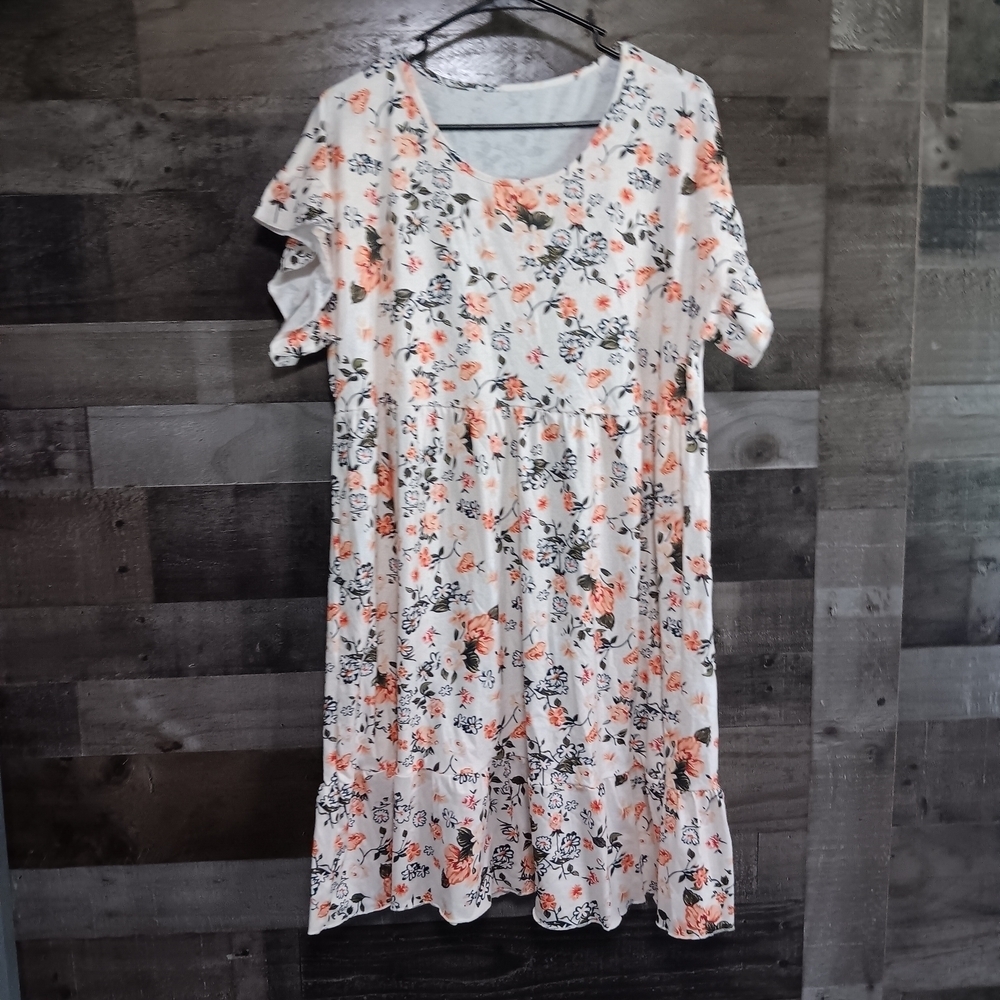 Floral Print Women's Dress